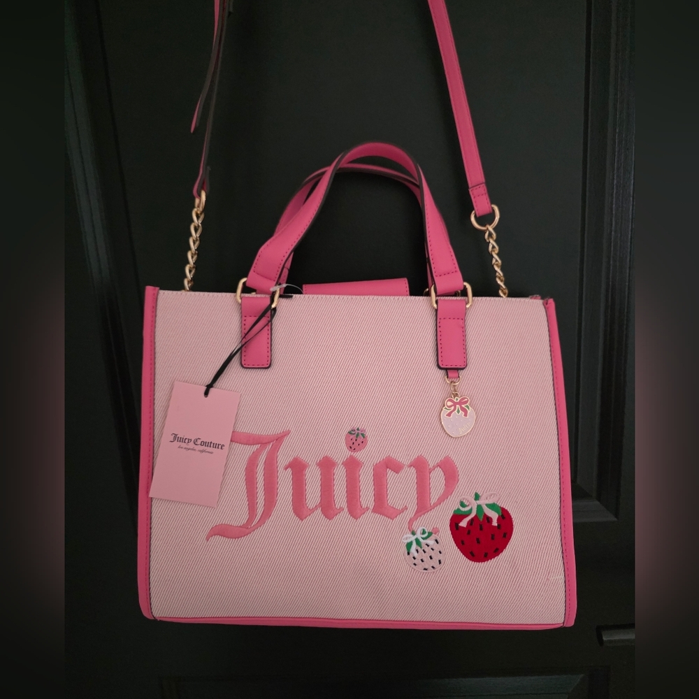 Juicy Couture Pink Berry Sweet Tote